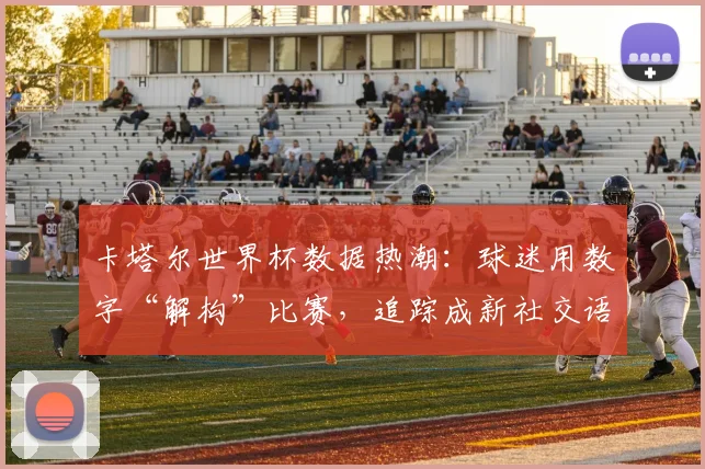 卡塔尔世界杯数据热潮:球迷用数字“解构”比赛,追踪成新社交语言